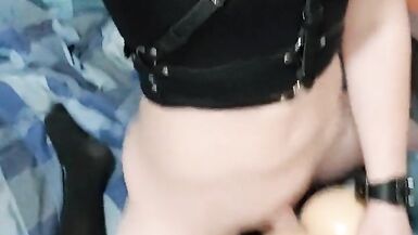 Hard Trans Gril Toy Pumping - 9 image