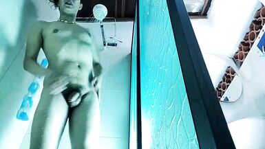 Colombian Trans Showers on Web Camera - 10 image