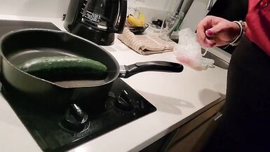 Sexy Sissy Brenda Prepares Dinner for U - 2 image