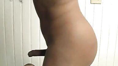 Hot ladyman with lengthy hair receives hard booty banging on the floor - 10 image