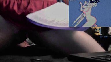 Trans legal age teenager studies during the time that watching anime - 7 image