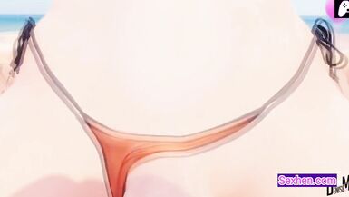 (4K) Spunk Flow and creampie add u in this futa gals movie | CG Toon Animations | P138 - 15 image