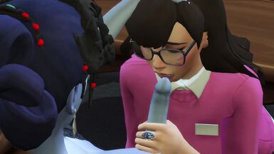 Shemale Hentai Widowmaker banging Dva throat - 14 image