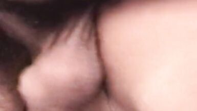 Lady-Boy with tiny milk sacks is fucked by 2 cocks and receives overspread in cock juice - 7 image