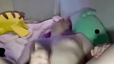 Trans gal plays plays with toys on birthday - 11 image