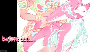 [Trailer] Shemale Hentai Urbosa gives u loving CEI and Anal creampie \Gentle corporalist Futanari drawing Anal JOI/ - 8 image