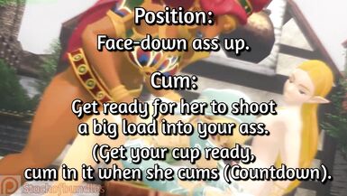 [Trailer] Shemale Hentai Urbosa gives u loving CEI and Anal creampie \Gentle corporalist Futanari drawing Anal JOI/ - 9 image