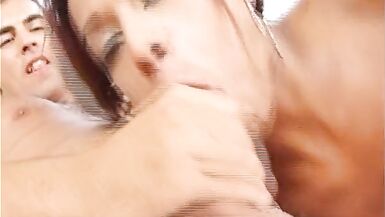 Hot German t-girl receives her throat filled after a unfathomable arse fuck - 13 image