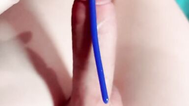 Unfathomable Sounding Session Makes my Pulsating Cock Trickle & Cum Hard Jessica Bloom - 6 image