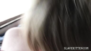 DaddyDom's Exhibitionist FTM bondman kitten Public Sex Toy & Cum in Throat BJ - 7 image