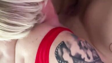 Femboi Kara Helps Dad Fuck Her Hotwife - 7 image