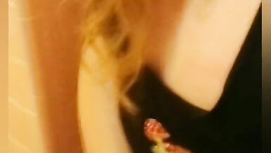 Trans Angel Discloses Her Cock Compilation - 12 image