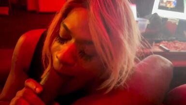 COARSE FACE HOLE STUFFED CHUBBY CHUNKY DICK COCK SWALLOWING BY CHUNKY CORPULENT BBC - 4 image