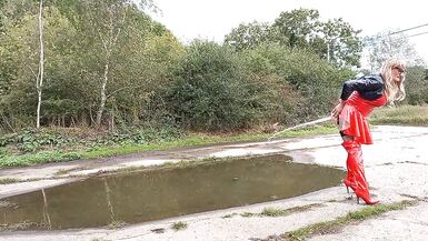 Tgirl A-Hole Milk Squirting Compilation #6 - 11 image