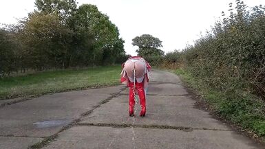 Tgirl A-Hole Milk Squirting Compilation #6 - 12 image