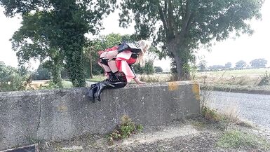 Tgirl A-Hole Milk Squirting Compilation #6 - 4 image