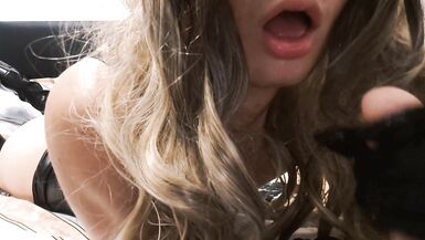 Femboy irrumation and sex tool ride with cum - 7 image