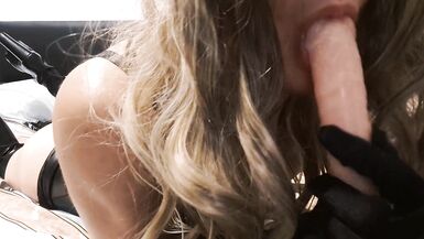 Femboy irrumation and sex tool ride with cum - 8 image