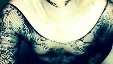 Transsexual cumming and tasting her own cum for the 1st time - 12 image