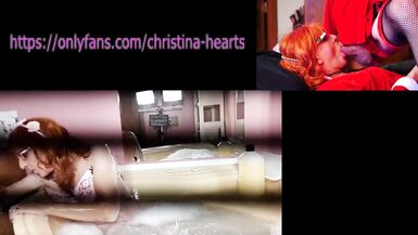 Christina Hearts (The Compound) - Toy Play From the Bedroom to the Suds and Moist in The TUB (two to 1)