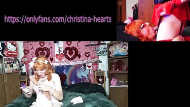 Christina Hearts (The Compound) - Toy Play From the Bedroom to the Suds and Moist in The TUB (two to 1)