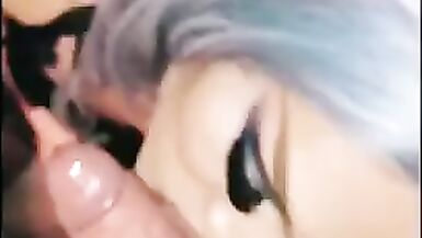 Crossdresser Engulfing Worthy Cock 13 - 9 image