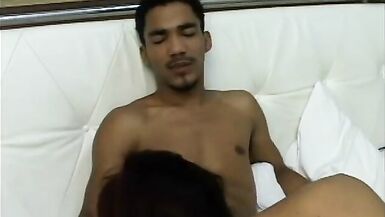 Sexually Excited ladyman enjoys a giant dick pumping her taut booty gap indoors - 5 image