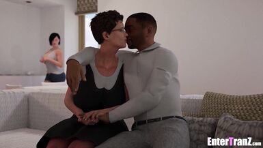 BBC DILF bonks lady man a-hole then DILF unfathomable face holes her inside her car - 2 image