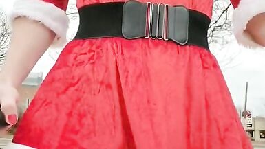 Exhibitionist Crystal Caged Claus, 1 - 10 image