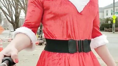 Exhibitionist Crystal Caged Claus, 1 - 11 image