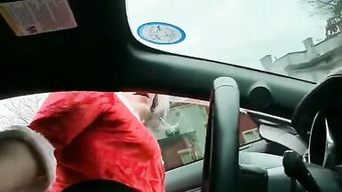 Exhibitionist Crystal Caged Claus, 1 - 9 image