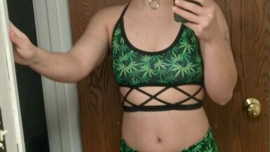 Trans cock edging and smoke sesh haha - 1 image