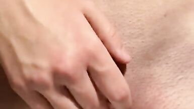 Trans Legal Age Teenager Cums Hard After Spanking His Dick - 8 image