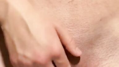 Trans Legal Age Teenager Cums Hard After Spanking His Dick - 9 image