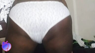 Ebon obese gazoo Twerking then jerking off - 2 image