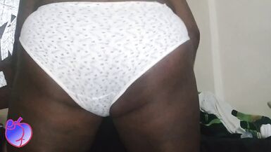 Ebon obese gazoo Twerking then jerking off - 3 image