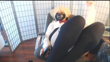 Little Toga Doxy Bonks herself with 7inch Sextoy (music by bensound) - 1 image