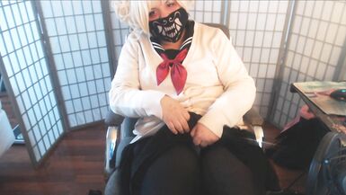 Little Toga Doxy Bonks herself with 7inch Sextoy (music by bensound) - 2 image