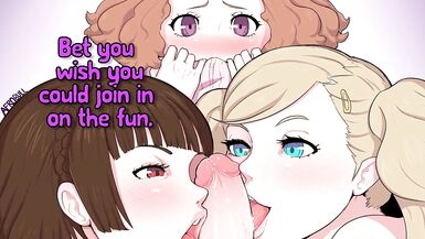 Drawing JOI Defiance Shemale Hentai with Large Futa Cock.