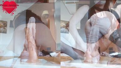 Kinky Transsexual FloozyJezebelle Banging Her Creamy Arse With A Monster Sex-Toy *** tgirl cam - 12 image