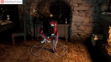 Silly Witch Called Shemale Hentai Succubus With Massive Dick And This Babe Stuffed Her | MakimaOrders - 3 image