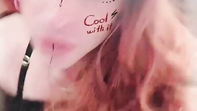 Part two taking ebony chaps load and fingering creampie