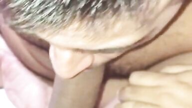 I am transroxy, a nice-looking shemale fascinating a very horny client who likes to engulf my cock - 15 image