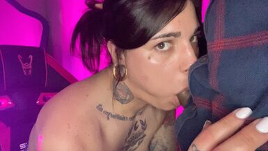 This Guy rolled up my taut gazoo and came inside! Creampie!