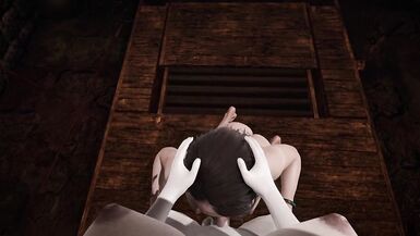 LARGE DICK deepthroat Jill valentien CUmmer - 3 image