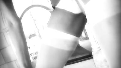 Transsexual wraps her lips around a hard thick cock and acquires her anus licked - 2 image