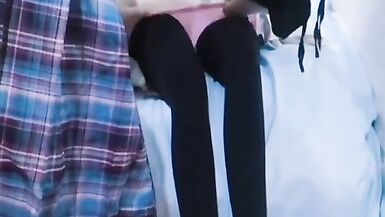 Kasnicole 307 Wearing Silicone bodysuit and Fuck Silicone doll - 3 image