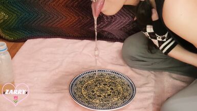 Obnoxious Trans Slut Tastes Her Pee For The 1St Time - 8 image