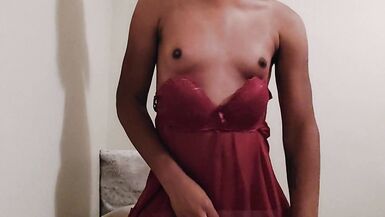 Hawt transsexual masterbates and large cum finish - 3 image