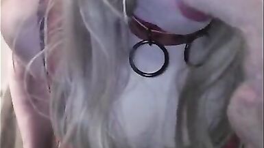 Large cock and white sissy - 2 image